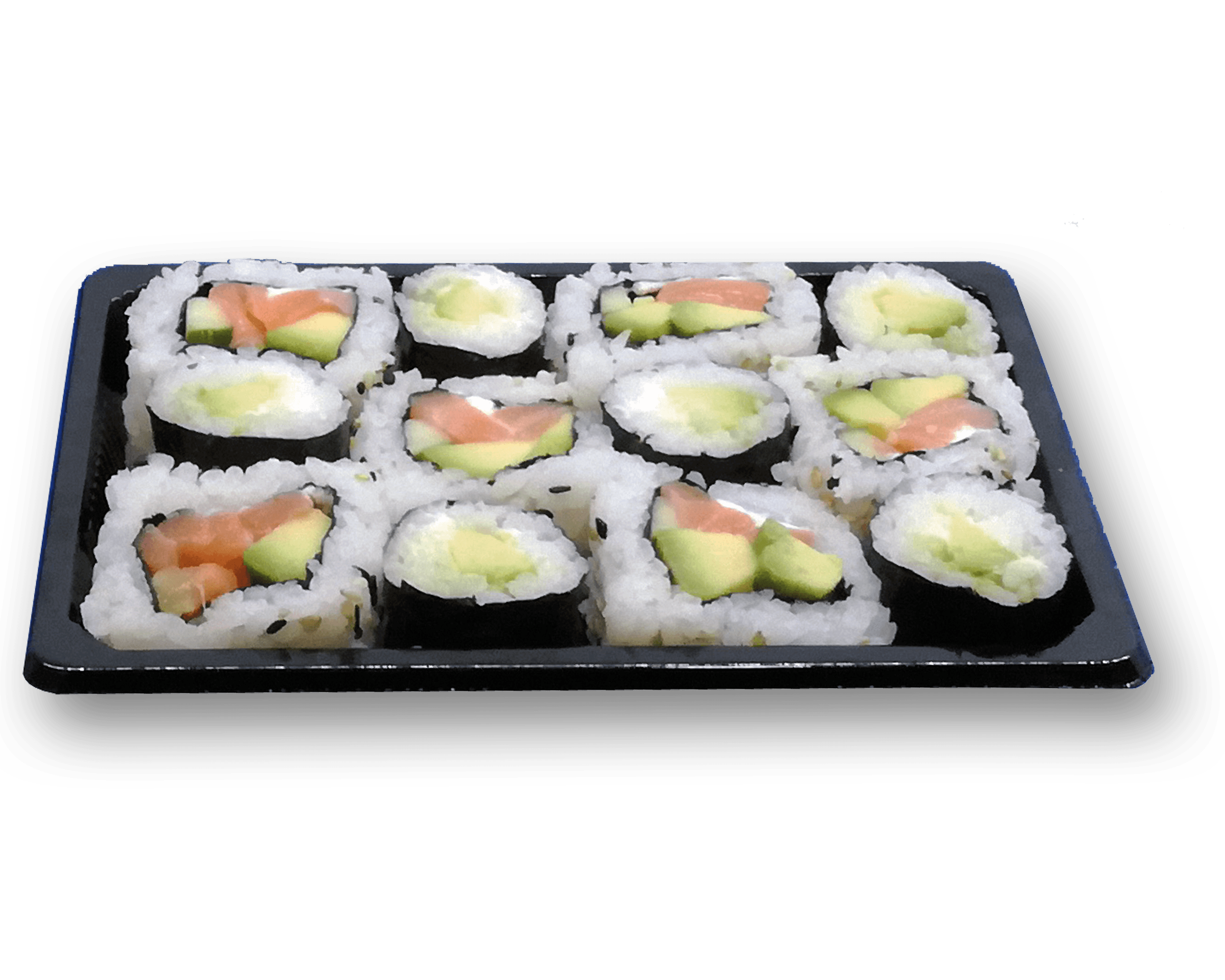 Fotografía de Salmón o atún avocado