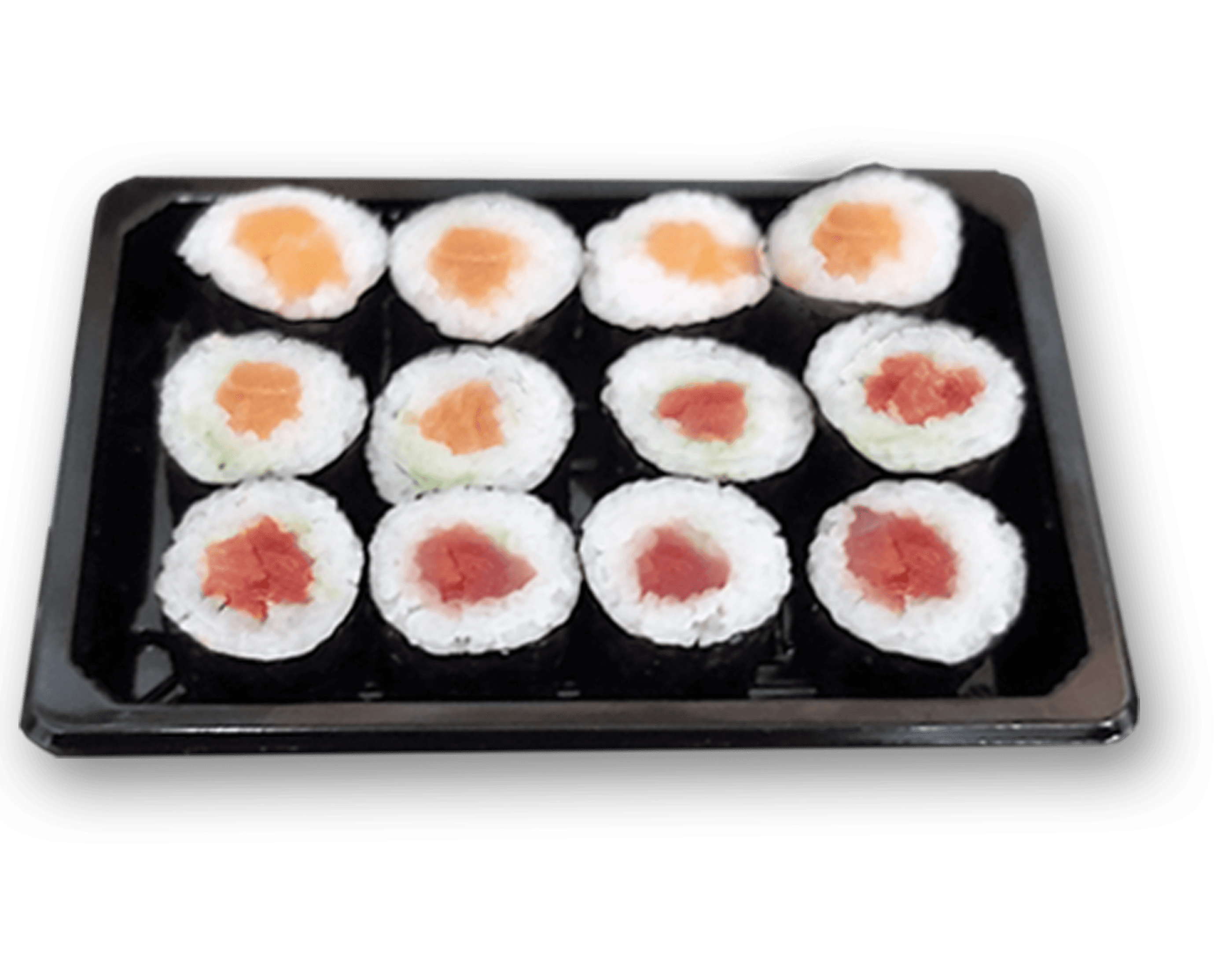 Fotografía de Salmón y atún Maki
