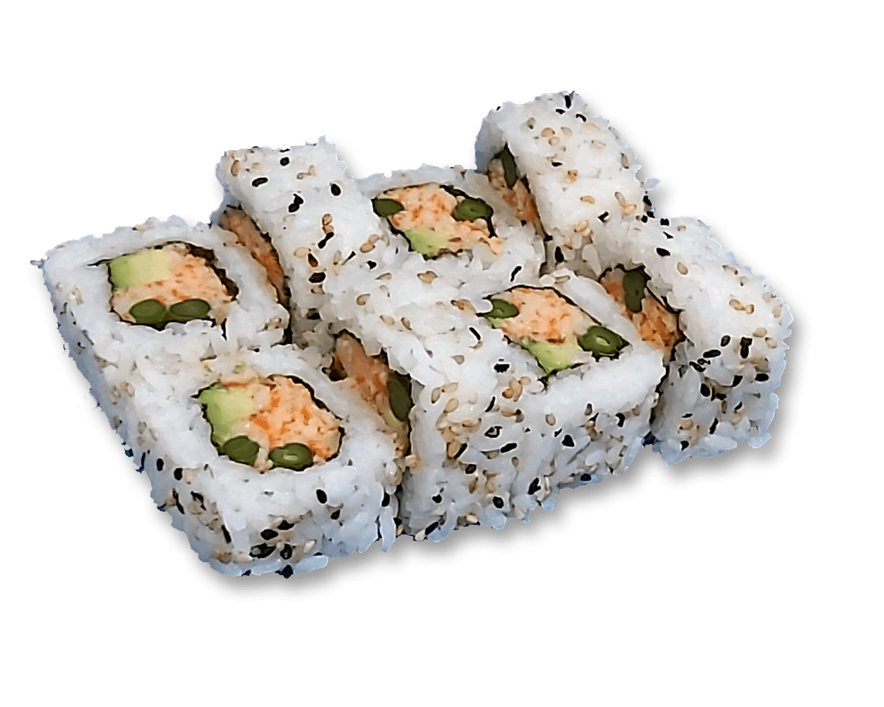 Fotografía de California roll